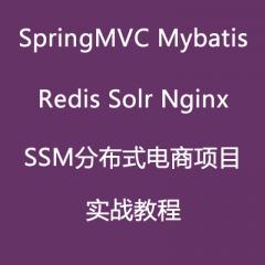 大型SpringMVC，Mybatis，Redis，Solr，Nginx，SSM分布式電商項目視頻教程下載