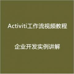 Activiti工作流企業(yè)開發(fā)實例講解視頻教程下載