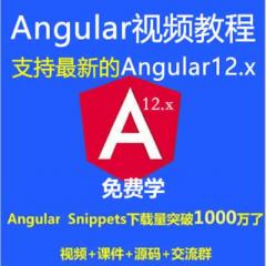 Angular教程_Angular+Antd入門實戰(zhàn)視頻教程-免費學